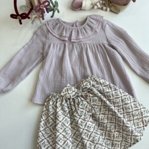 Conjunto Blusa+ Falda Laurel